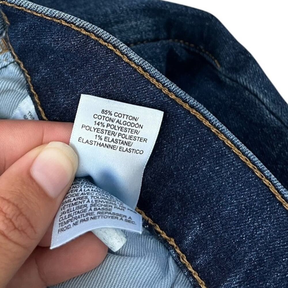 Lucky Brand 410 Athletic Straight Jeans Caprea Blue Denim Casual Stretch 40/30 - Picture 6 of 10